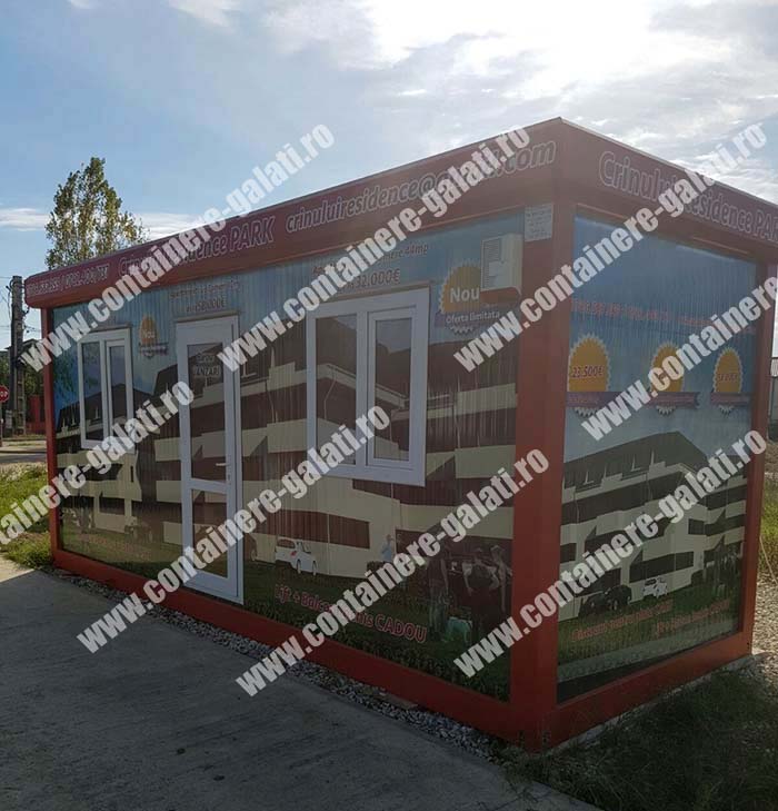 container metalic second hand pret Botosani